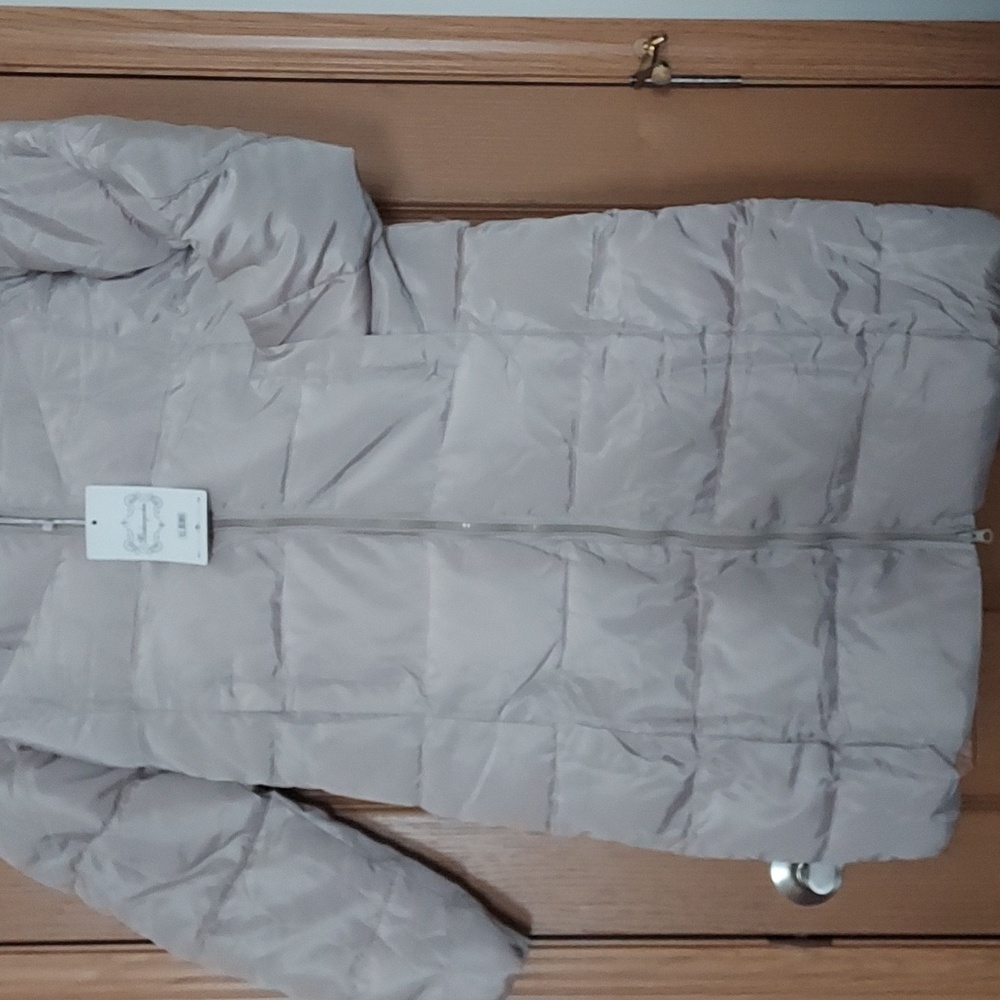 Long winter coat with hood